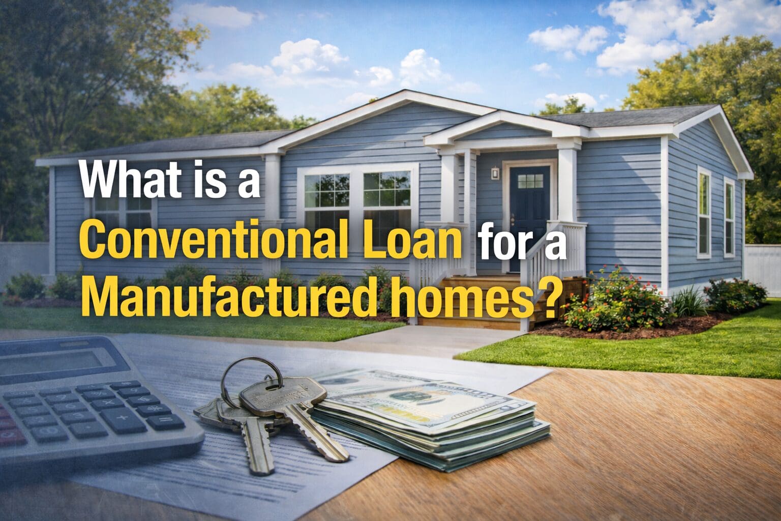 Conventional Manufactured Home Loans What is it