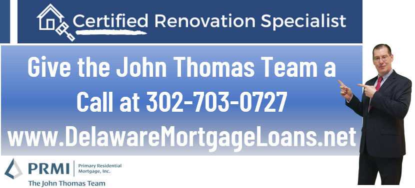 FHA 203k Renovation Loan Expert Delaware
