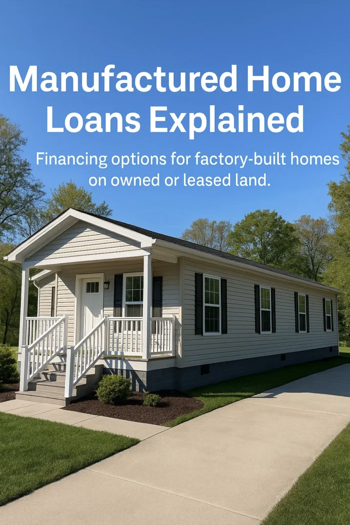 Manufactured Home Loans