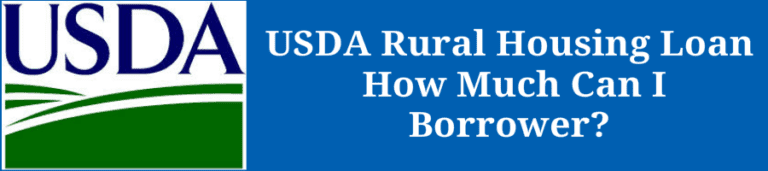 USDA How Much Can You Borrower