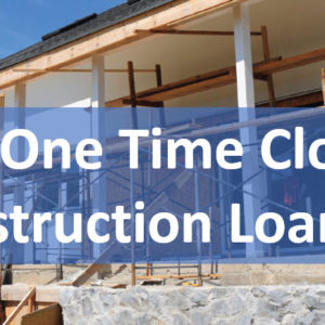 USDA One Time Close Construction Loan