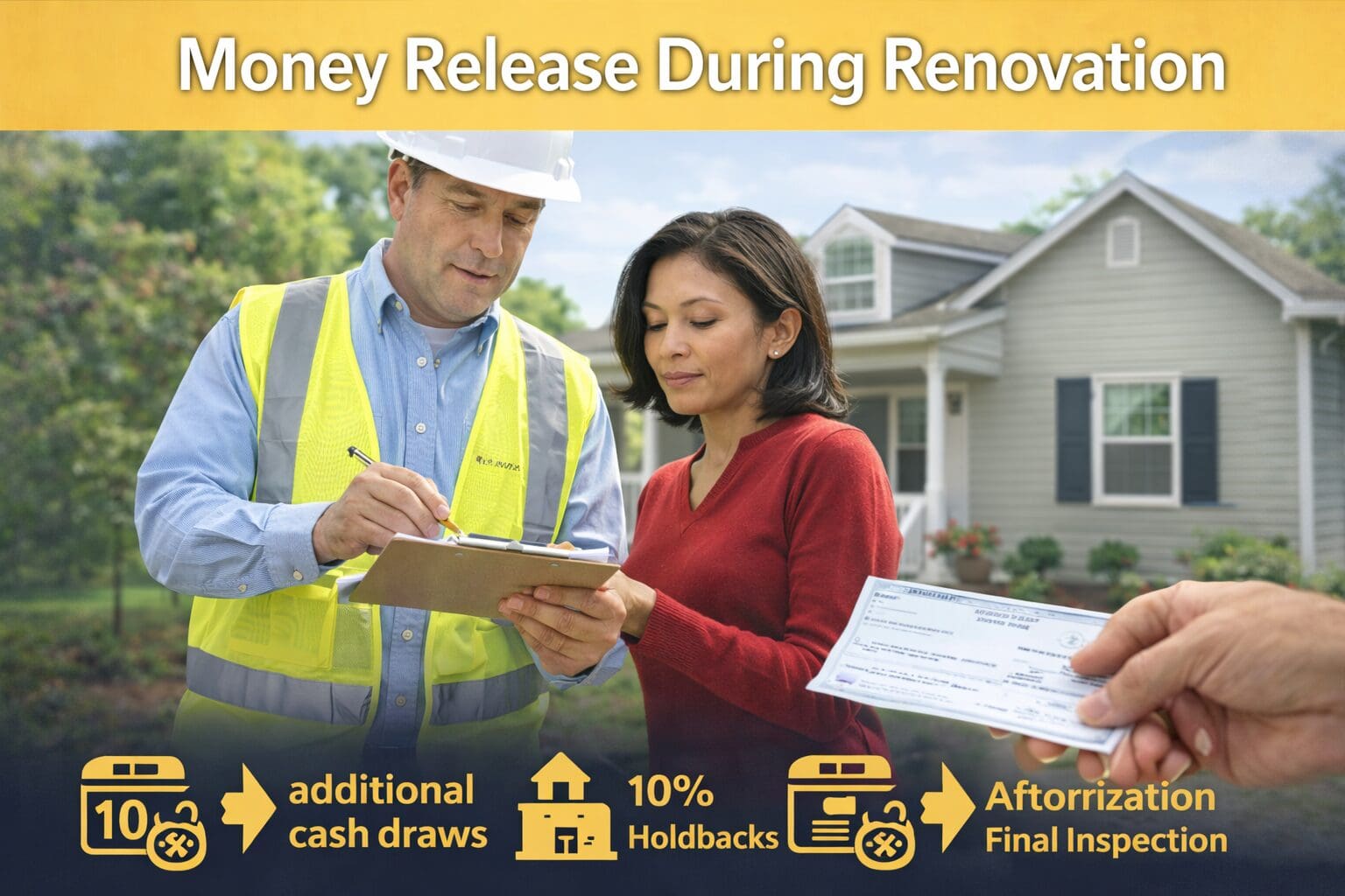 USDA Renovation Loans Money Released during renovation