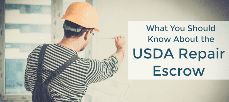 USDA Repair Escrow - Renovation Loans