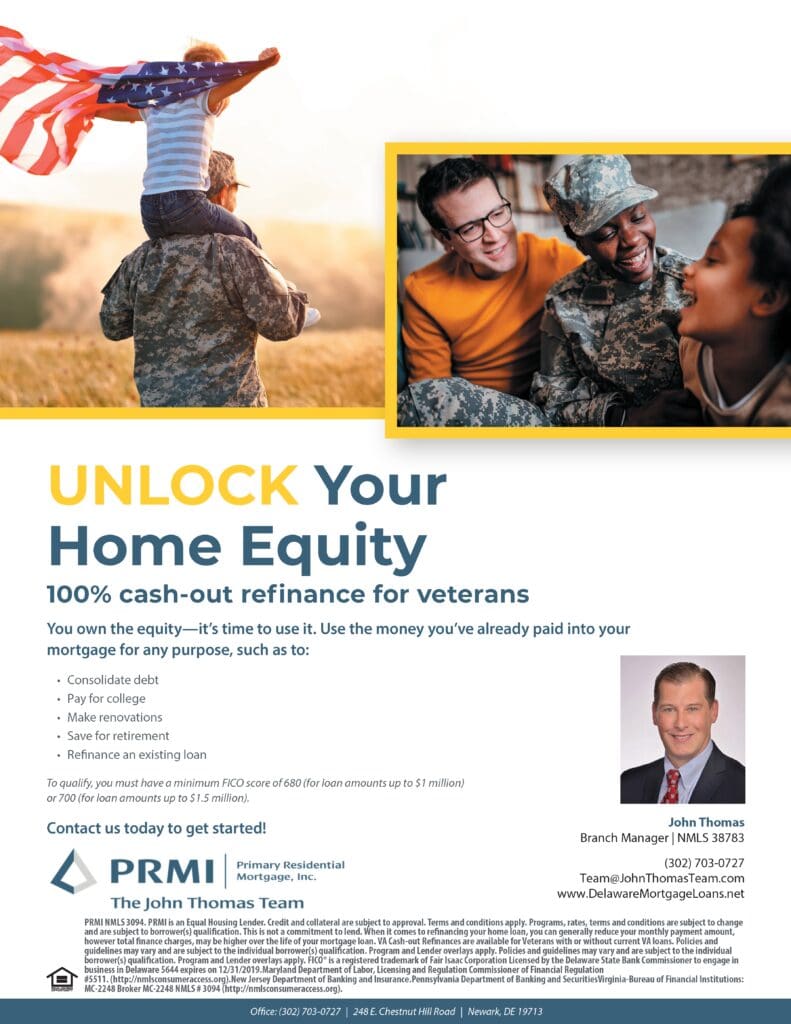 VA 100% Cash Out Refinance