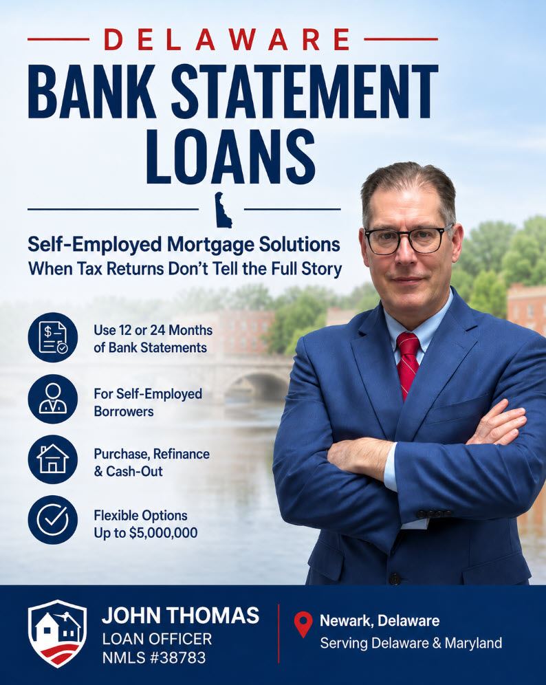 Mobile view of John Thomas, mortgage loan officer at Primary Residential Mortgage in Newark DE -- NMLS #38783