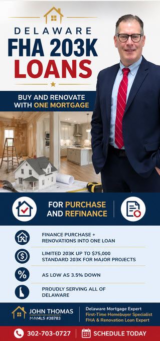 Delaware FHA 203k Loans mobile