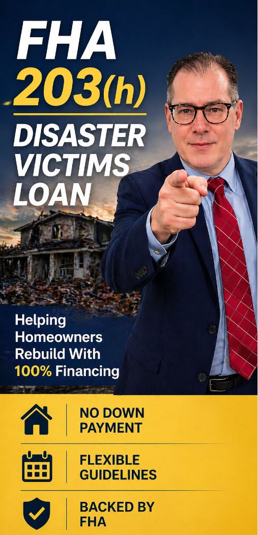 FHA 203(h) Disaster Victims Mortgage Loan in Delaware mobile  -  John Thomas NMLS 38783
