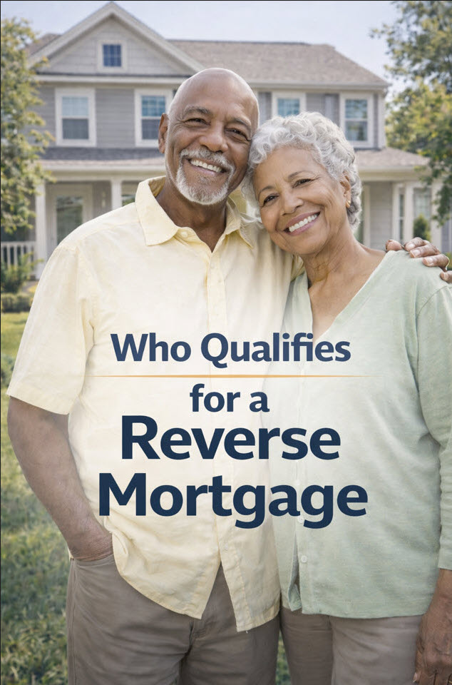 Senior homeowners age 62 and older in Delaware and Maryland reviewing reverse mortgage qualification requirements with a loan officer