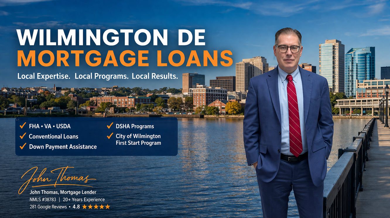 Wilmington DE mortgage loans John Thomas NMLS 38783 Primary Residential Mortgage
